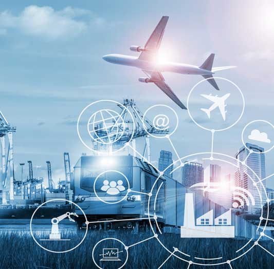 logistics and transport image